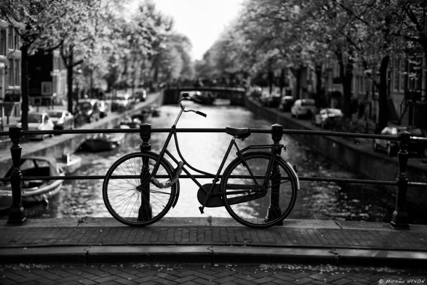 Le vélo sur le pont